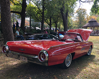 red tbird pgfd cars and coffee 2019