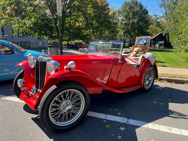 red roadster
