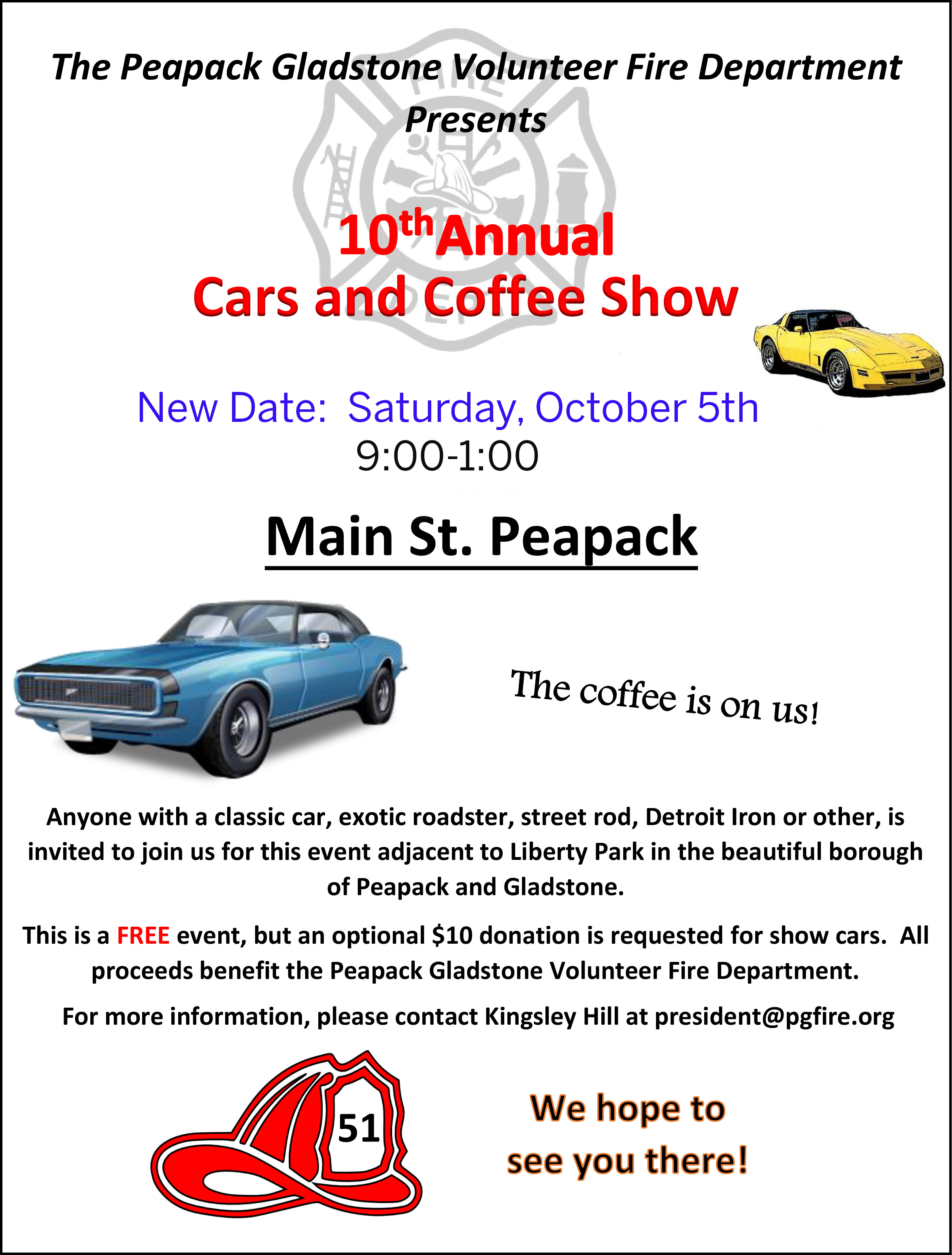 Cars and Coffee PGFD